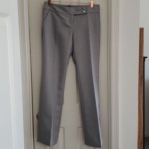 The Limited silver/grey metallic women's dress pant